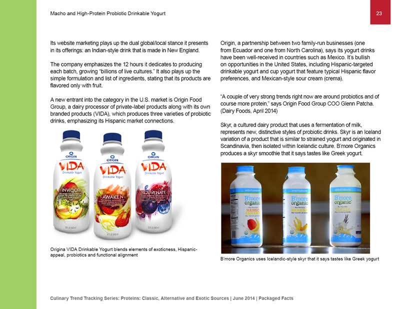 Culinary Trend Tracking Series