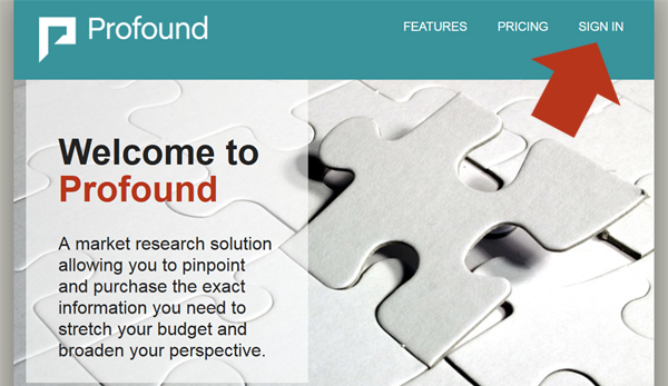 Profound Homepage Redesign