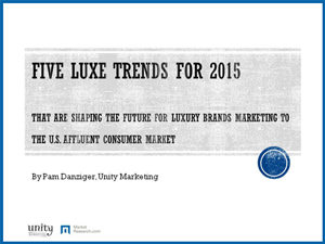 5 Luxury Market Trends for 2015 White Paper
