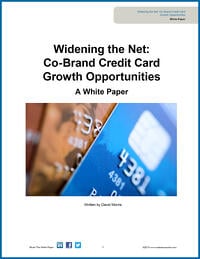 white paper detailing major growth opportunities in the co-branded credit cards industry