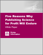 Five Reasons Why Publishing Science for Profit Will Endure